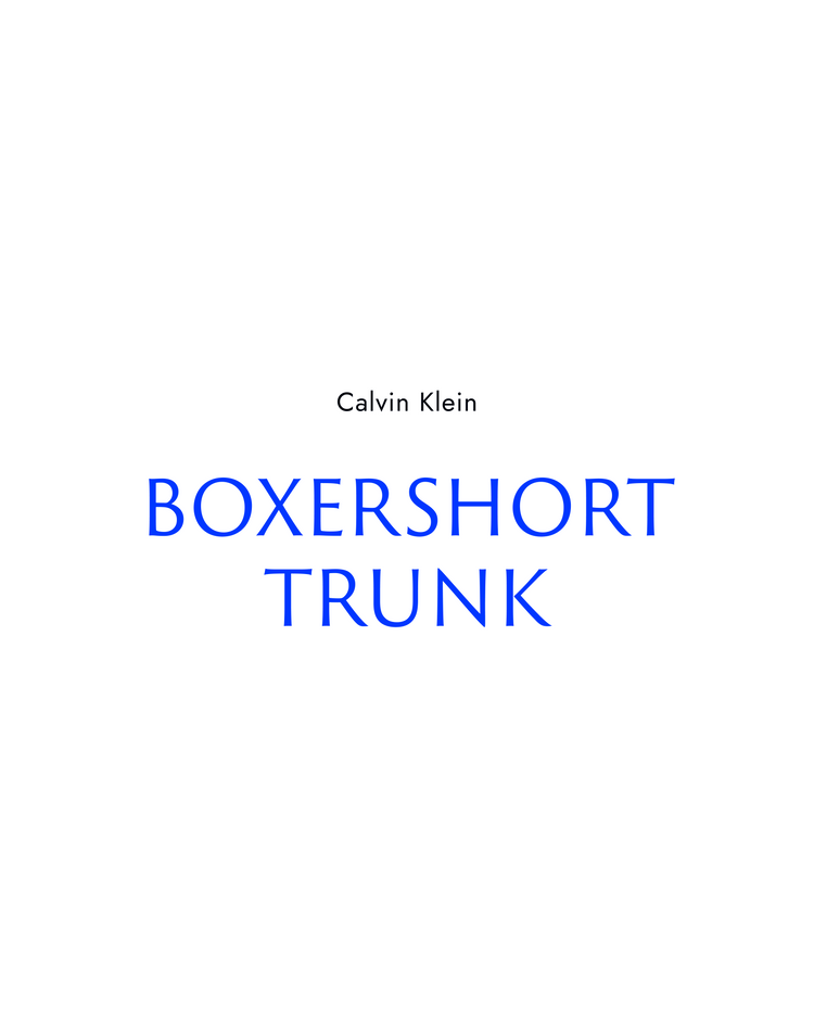 Calvin Klein Boxershort Trunk