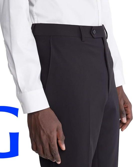 Black Suit Trousers — Calvin Klein